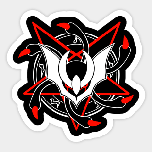 Distortion World King Sticker